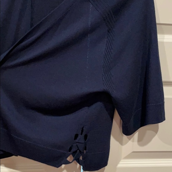 Navy Blue Cardigan - Picture 2 of 2